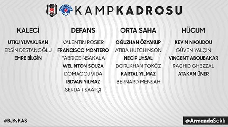 Son dakika - Beşiktaştan Josef de Souza için sakatlık açıklaması