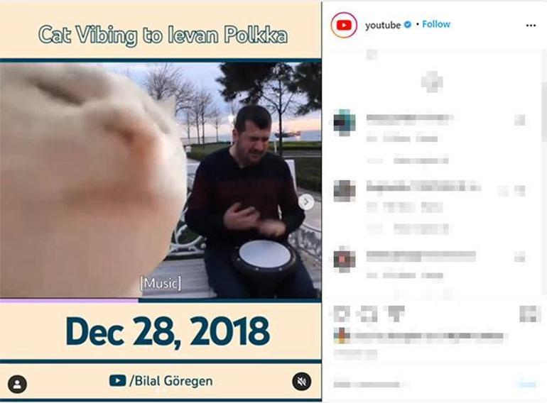 YouTube, Instagramda Bilal Göregenin videosunu paylaştı