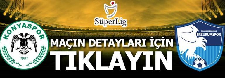 İttifak Holding Konyaspor - Büyükşehir Belediye Erzurumspor: 2-0