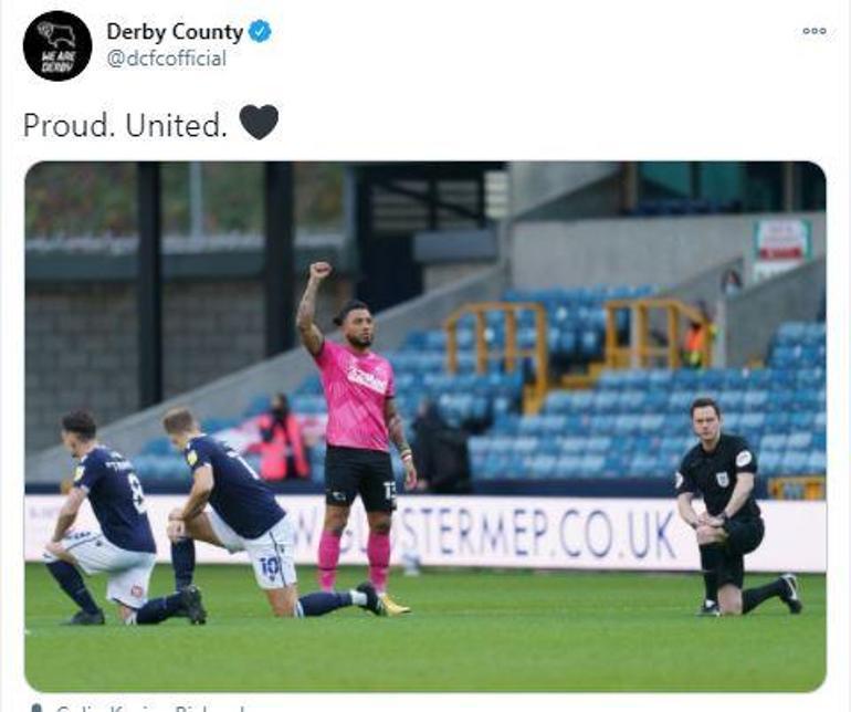 Son dakika - Milwall - Derby County maçında skandal olay Colin Kazım tepki gösterdi