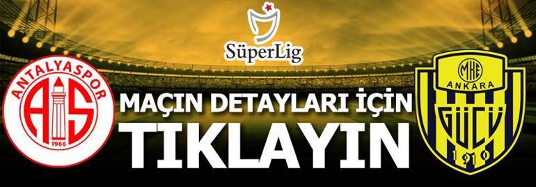 Antalyaspor - Ankaragücü: 1-0