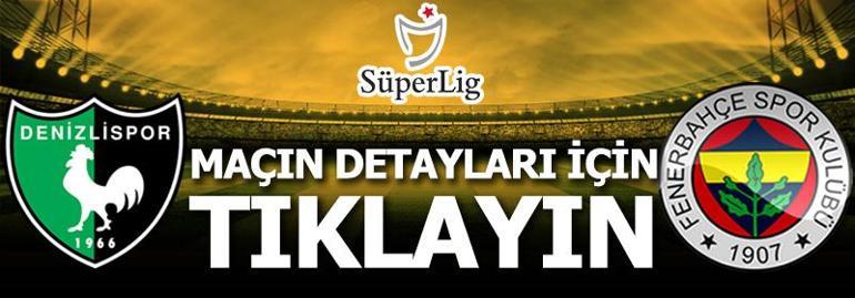 Denizlispor-Fenerbahçe: 0-2