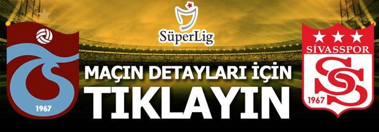 Trabzonspor - Sivasspor: 1-1