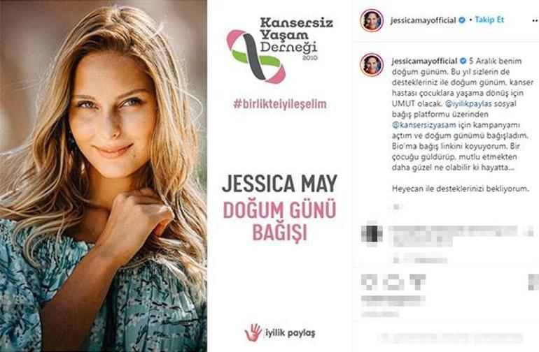 Jessica May’e sette doğum günü sürprizi