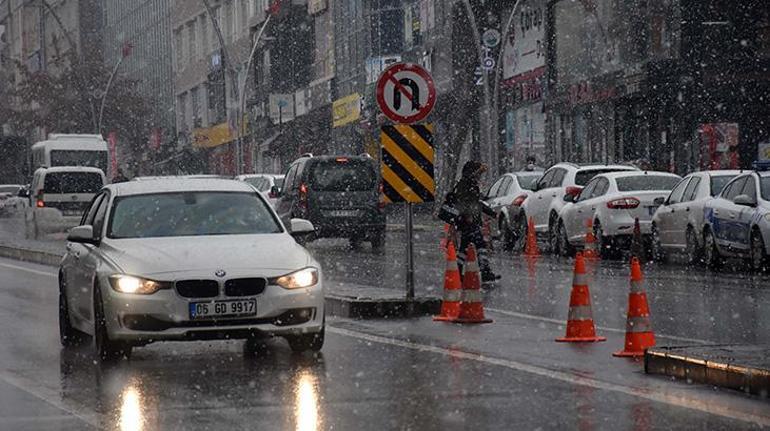 Son dakika... 7 kentte kar yağışı Meteorolojiden uyarı yapıldı