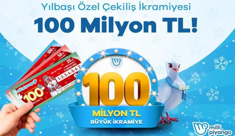 Kısıtlamada Milli Piyango yılbaşı biletinizi online alabilirsiniz 100 milyon liraya 4 gün kaldı