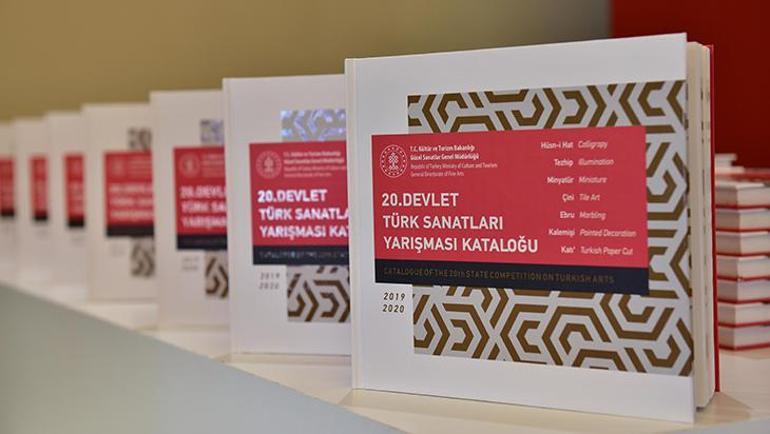 20. Devlet Türk Sanatları Yarışması Sergisinin ikinci bölümü İstanbulda açıldı