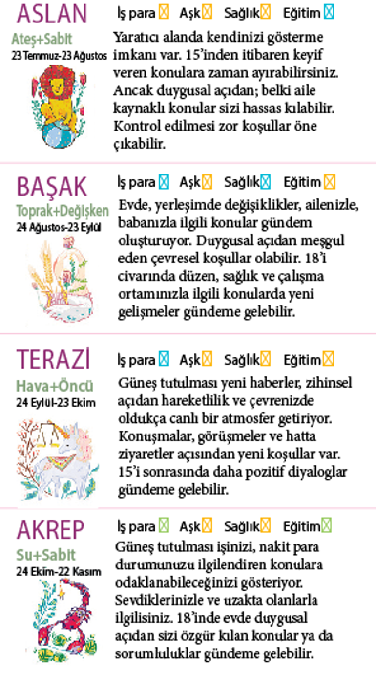 Bu hafta size ne getirecek