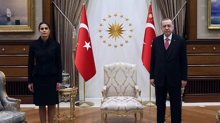 Lüksemburg Büyükelçisi, Cumhurbaşkanı Erdoğana güven mektubu sundu