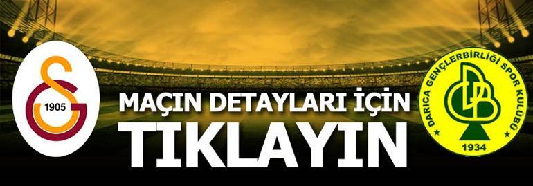 Galatasaray-Darıca Gençlerbirliği: 1-0