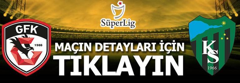 Gaziantep FK - Kocaelispor: 3-2