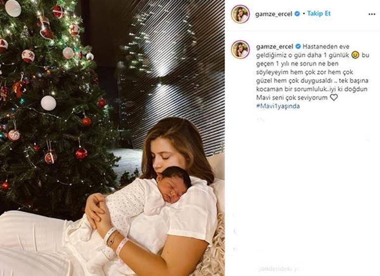 Gamze Erçel kızının yeni yaşını kutladı