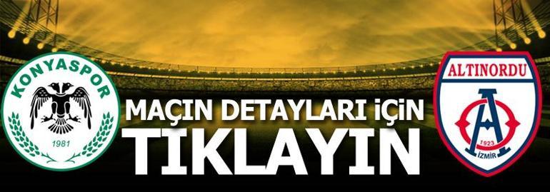 Konyaspor - Altınordu: 3-1