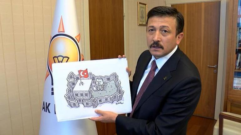 AK Partili Dağdan İzmir Büyükşehir Belediye Başkanı Soyere karikatürist tepkisi