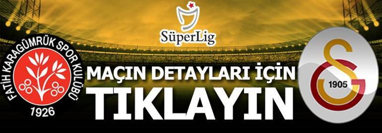 Fatih Karagümrük - Galatasaray: 2-1