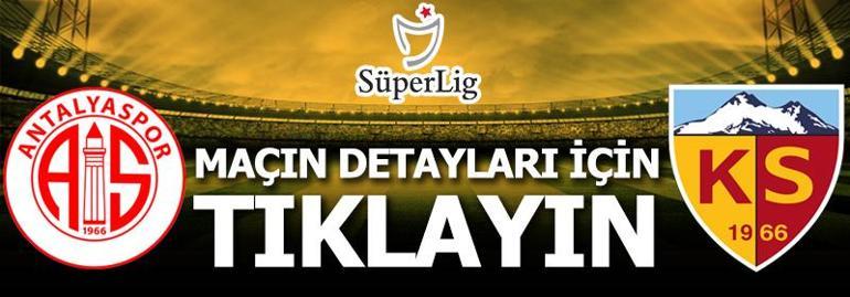 Antalyaspor - Kayserispor: 2-0