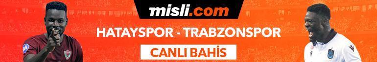 Hatayspor - Trabzonspor maçı Tek Maç ve Canlı Bahis seçenekleriyle Misli.com’da