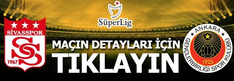 DG Sivasspor - Gençlerbirliği: 3-1