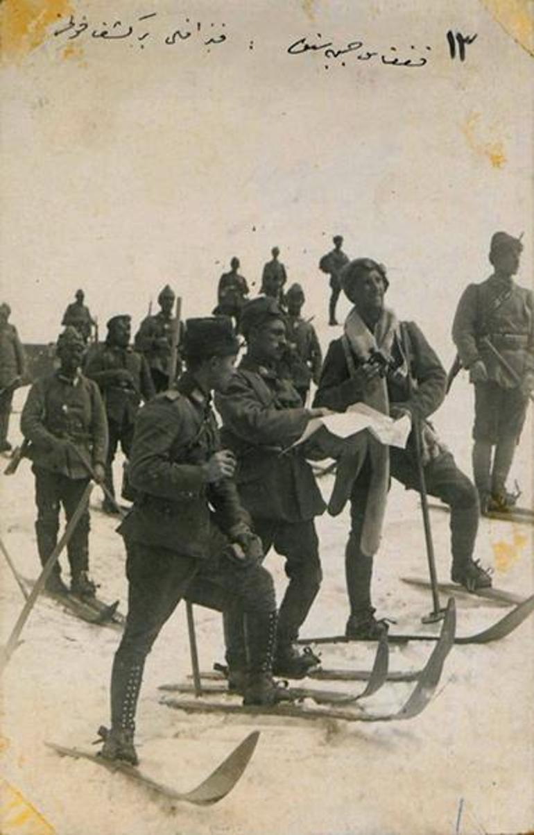 MSB tarihi fotoğrafları paylaştı 1915 Sarıkamış...