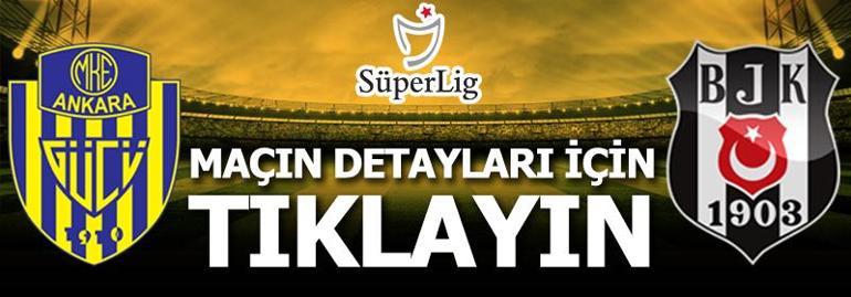 Ankaragücü - Beşiktaş: 0-1