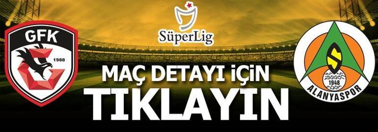 Gaziantep FK-Alanyaspor: 3-1