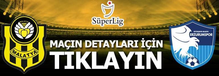 Yeni Malatyaspor - Büyükşehir Belediye Erzurumspor: 1-3