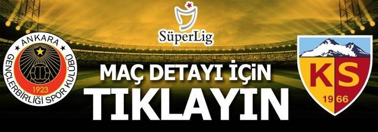 Gençlerbirliği - Kayserispor: 3-2