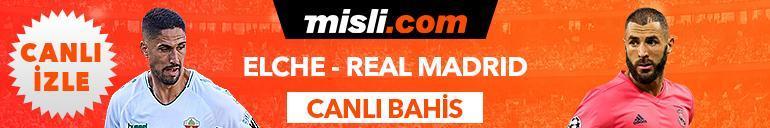 Elche - Real Madrid maçı Tek Maç ve Canlı Bahis seçenekleriyle Misli.com’da