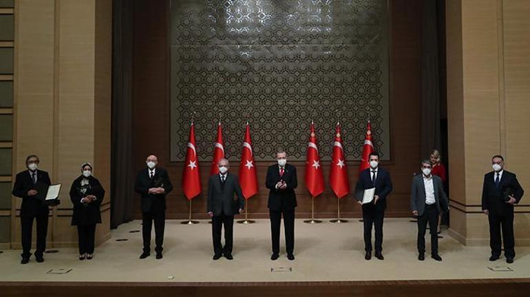 Son Dakika... Beştepede ödül töreni Cumhurbaşkanı Erdoğandan flaş açıklamalar