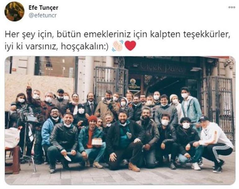 Binnur Kayadan Kırmızı Odadan ayrılan Sema Keçik ve Efe Tunçere veda