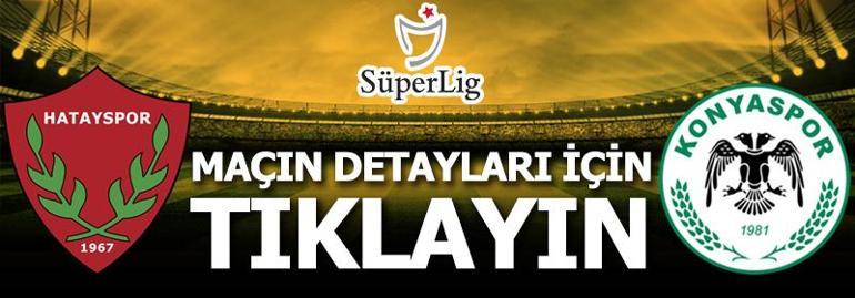 Hatayspor - Konyaspor: 2-1