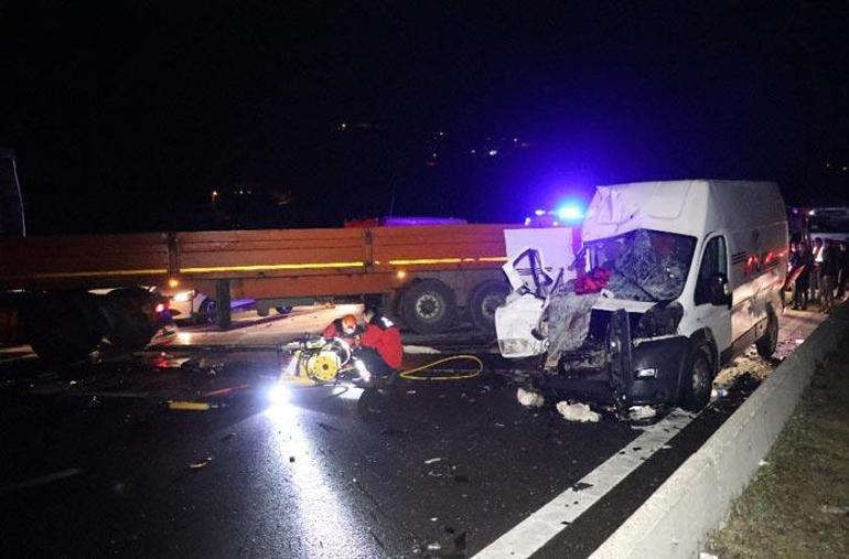 Anadolu Otoyolunda trafik kazası: 6 yaralı