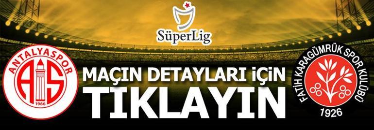 Fraport TAV Antalyaspor - Fatih Karagümrük: 3-1