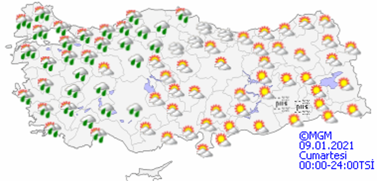 İstanbulda hafta sonu hava durumu nasıl olacak İl İl hava durumu raporu...