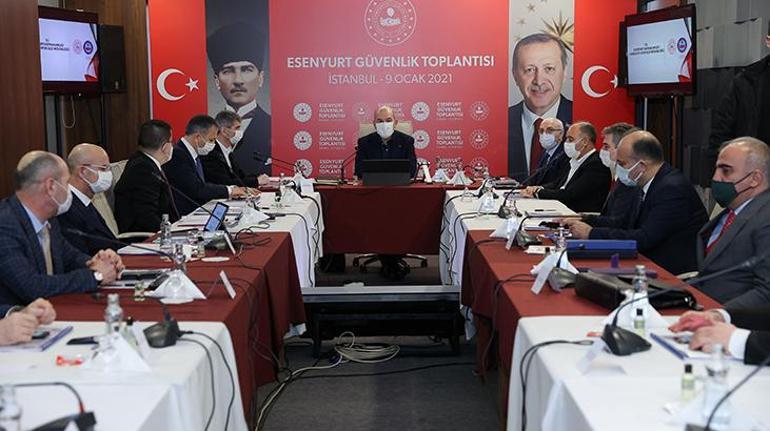 Son dakika İçişleri Bakanı Soylu, Esenyurt Güvenlik Toplantısına katıldı