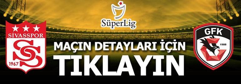 DG Sivasspor - Gaziantep FK: 2-1