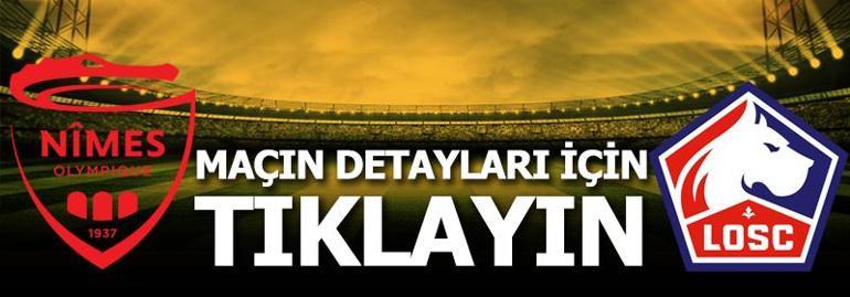 Burak Yılmaz golünü attı, Lille kazandı