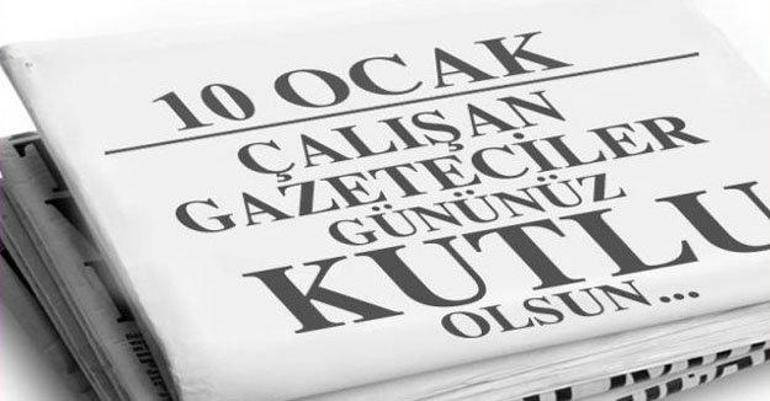 10 Ocak Çalışan Gazeteciler Günü mesajları En güzel ve resimli Çalışan Gazeteciler Günü kutlama mesajları ve sözleri...