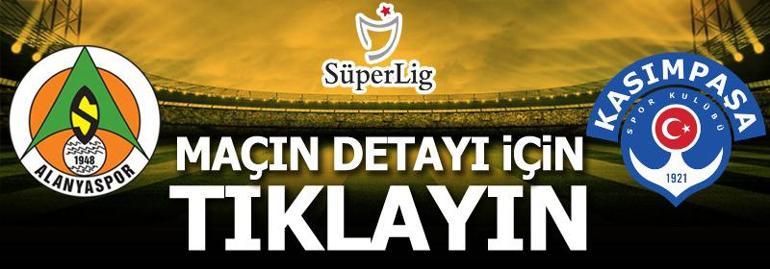 Alanyaspor - Kasımpaşa: 1-2