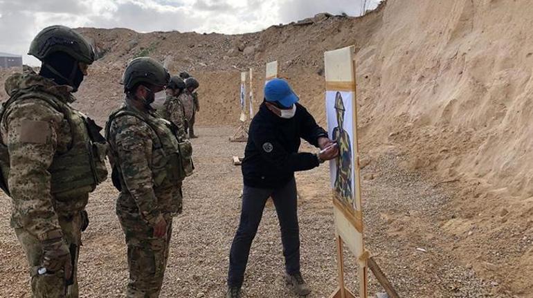 TSKdan Libya Silahlı Kuvvetleri personeline Üs Savunma Eğitimi