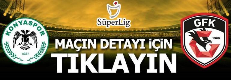 Konyaspor-Gaziantep FK: 2-1