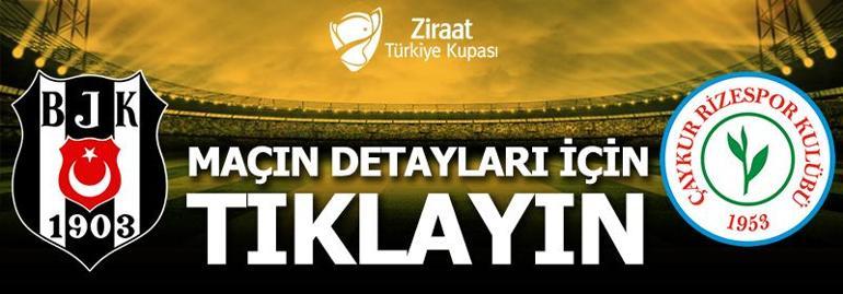 Beşiktaş-Çaykur Rizespor: 1-0