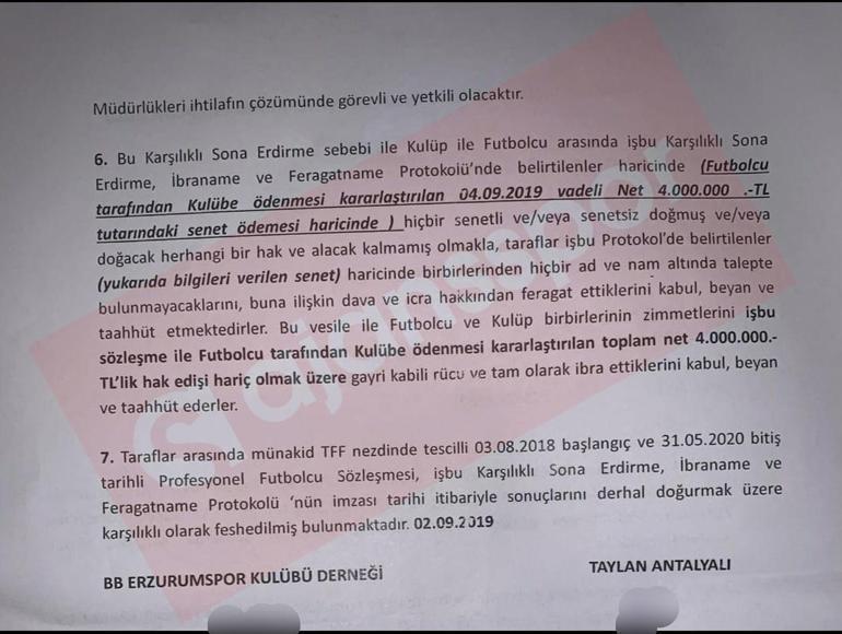 Son Dakika | Galatasarayda senet krizi patladı Taylan Antalyalı transferinde...
