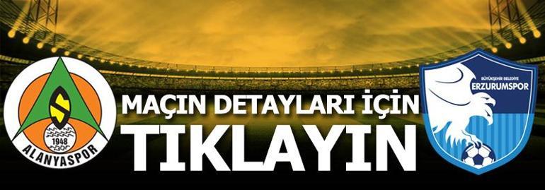 Alanyaspor - Erzurumspor: 4-1