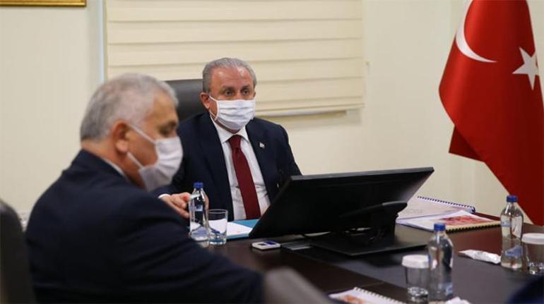 TBMM Başkanı Mustafa Şentop, Tekirdağ Valisi Yıldırımı ziyaret etti