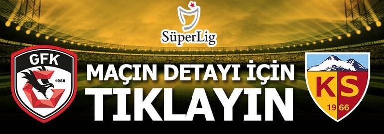 Gaziantep FK - Kayserispor: 2-1