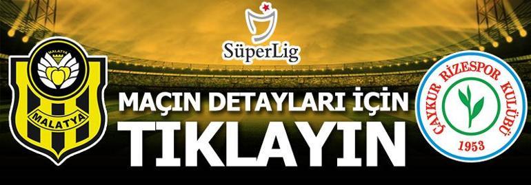 Yeni Malatyaspor-Çaykur Rizespor: 4-1