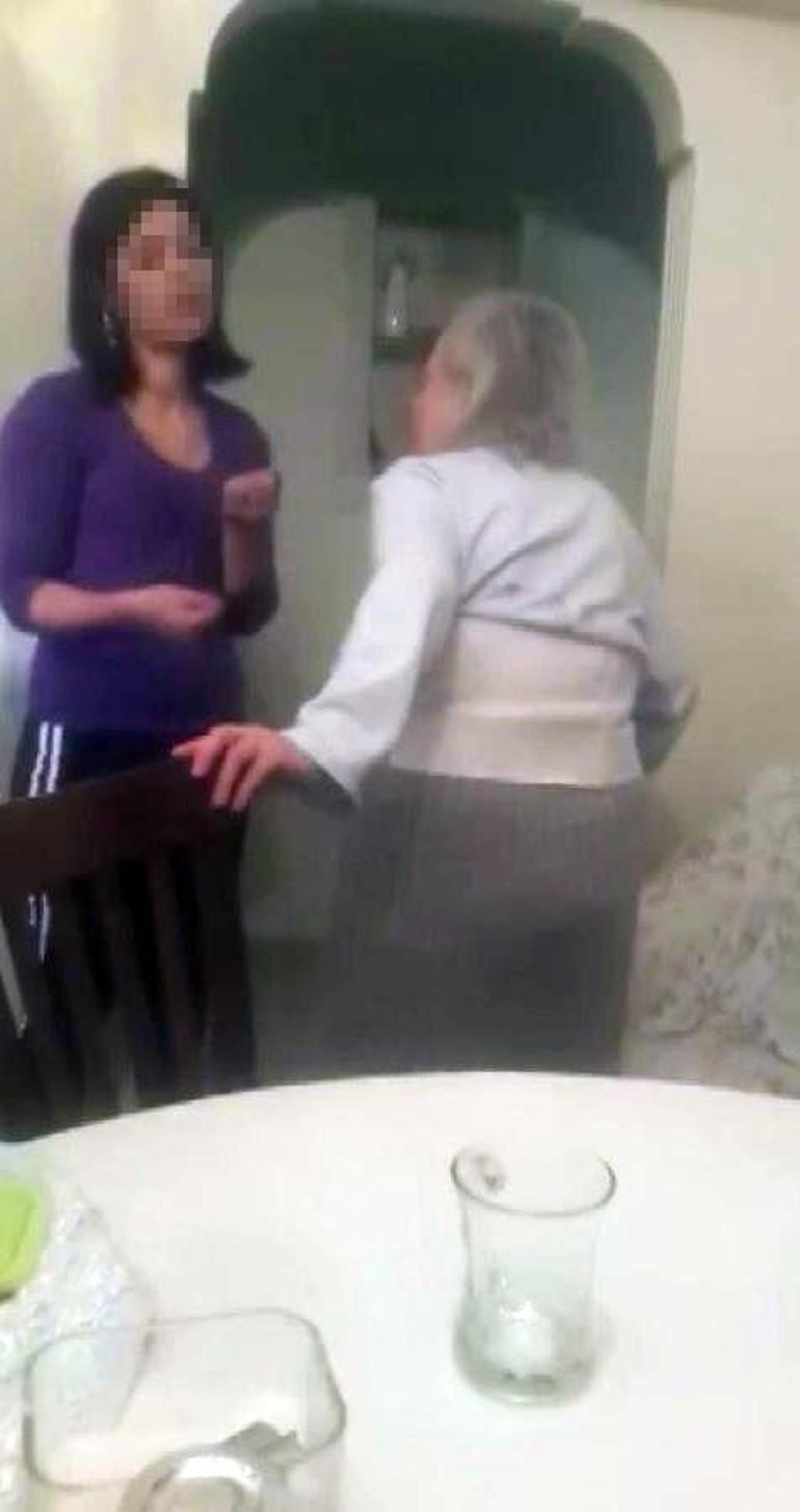 Son dakika... Kadıköy’de yaşlı kadına bakıcı şiddeti kamerada
