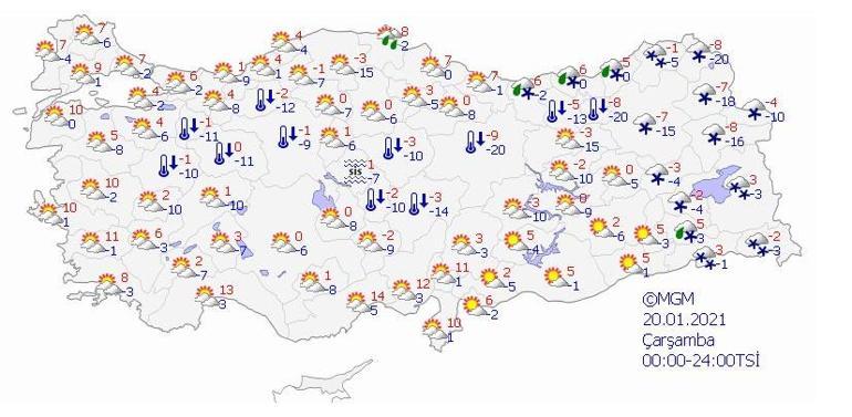 Meteorolojiden yeni uyarı Perşembe gününe kadar devam edecek