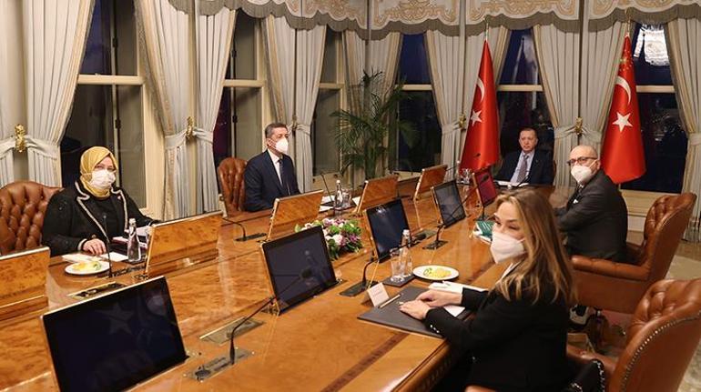 Cumhurbaşkanı Erdoğan, Darüşşafaka Yönetim Kurulunu kabul etti